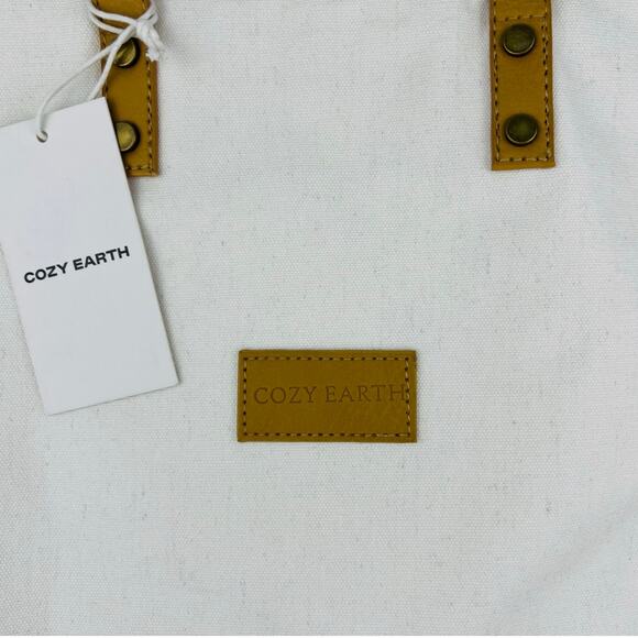 Cozy Earth QUEEN / FULL Luxury Bamboo Premium Duvet Cover in Creme Cream NWT - Picture 2 of 7